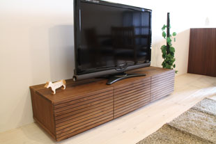 風雅テレビボード type1 幅1500mm ウォールナット