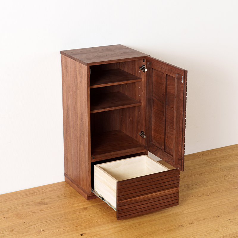 風雅 キャビネット 幅490mm ウォールナット／ウォルナット イメージ2