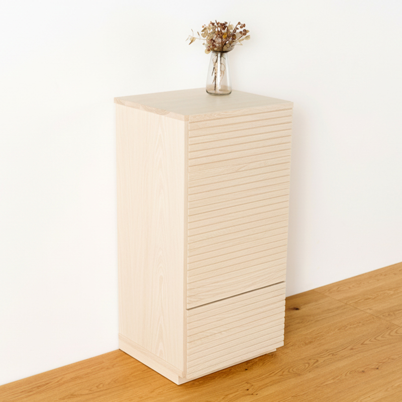 風雅 キャビネット 幅490mm ホワイトアッシュ イメージ1