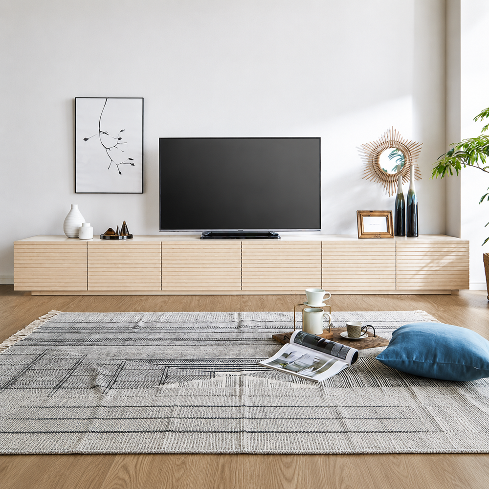 風雅テレビボード ホワイトアッシュ イメージ