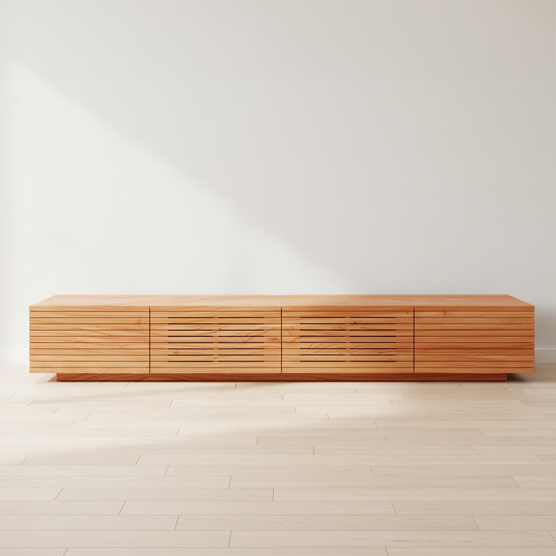 天然木・無垢を使ったテレビ台・テレビボード 風雅  2000mm センダン　　 イメージ1