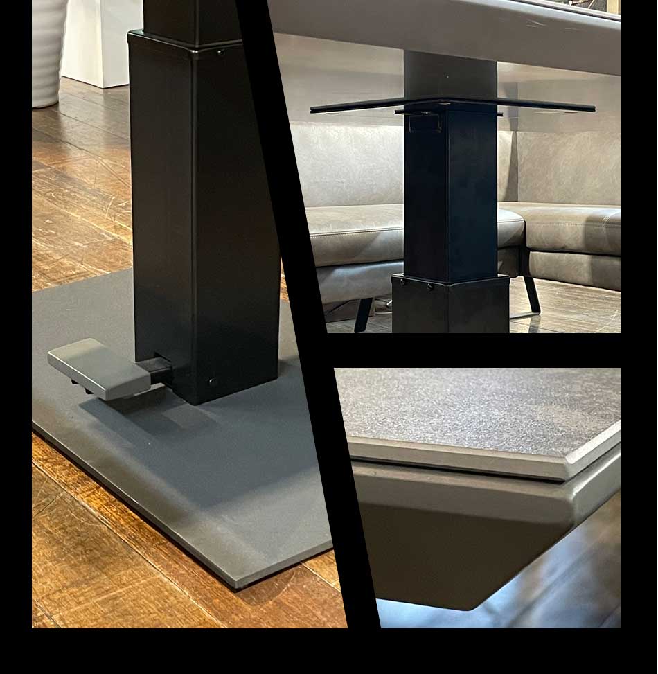 Grace 昇降ダイニングテーブル　130昇降テーブル