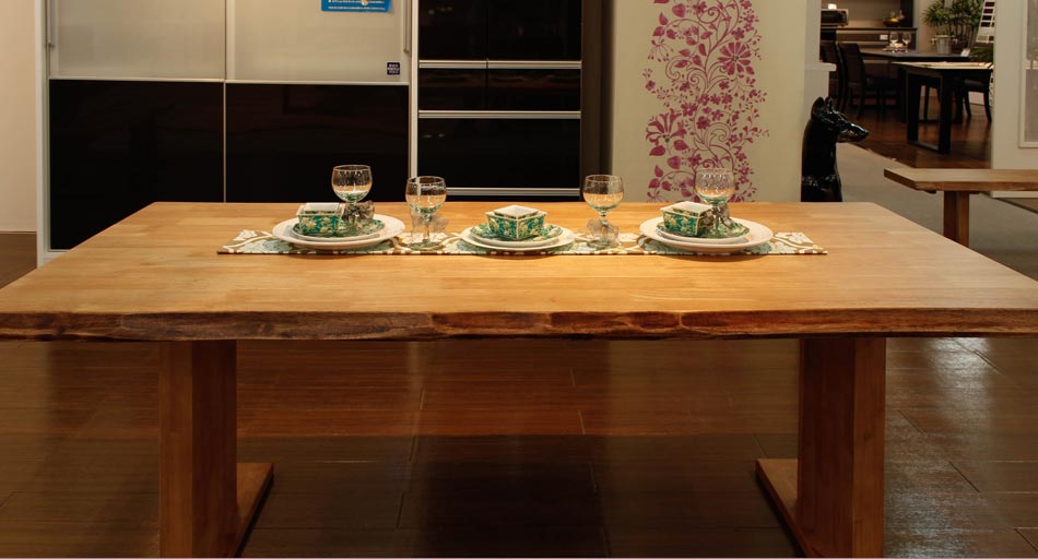 Grace 180テーブル+160ベンチ+肘付回転チェア2脚+肘無回転チェア2脚