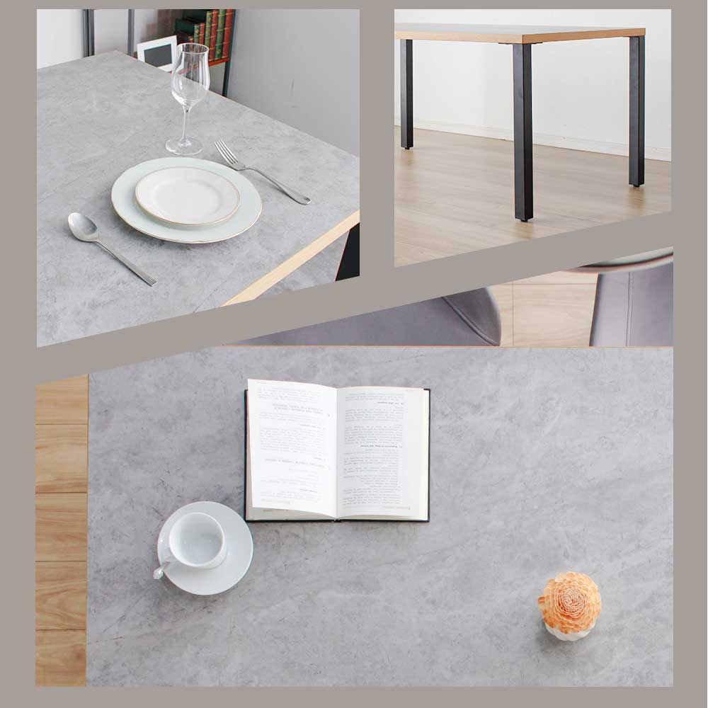 Grace ダイニングテーブル 180テーブル天板 (アイアンC脚)