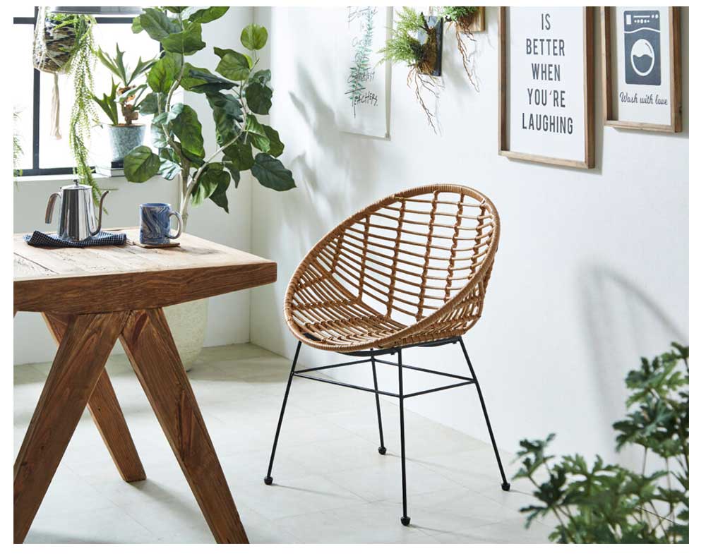 Grace ダイニングチェア　（選べる：2脚 / 4脚セット）