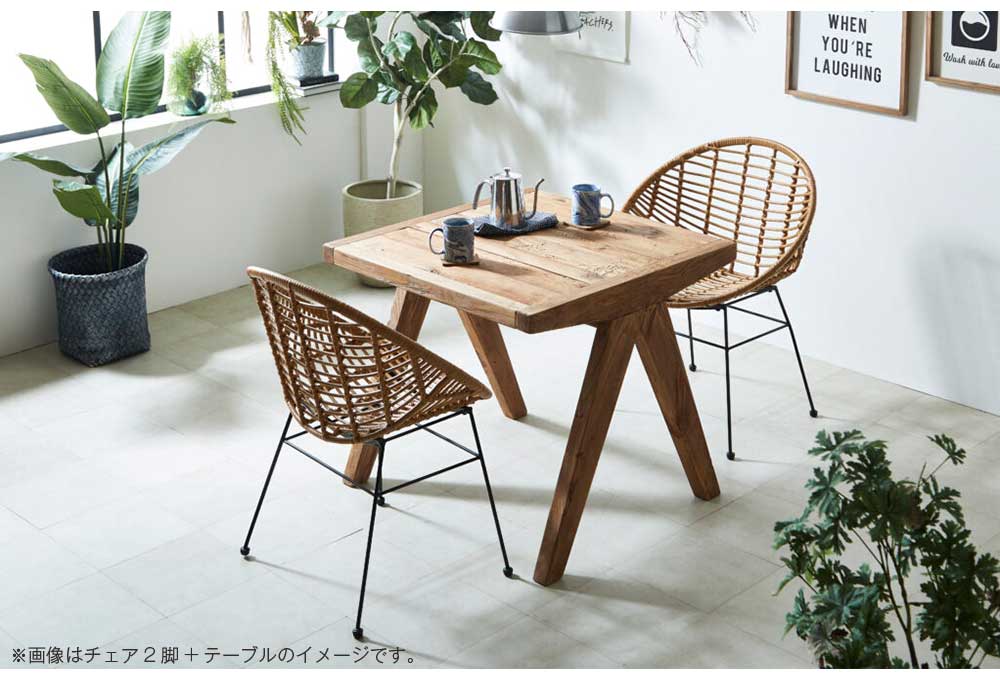 Grace ダイニングチェア　（選べる：2脚 / 4脚セット）