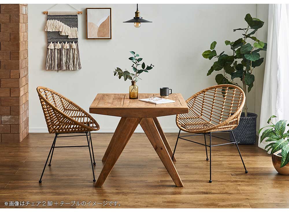 Grace ダイニングチェア　（選べる：2脚 / 4脚セット）