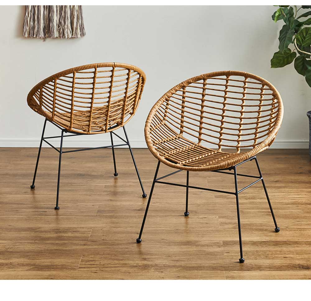 Grace ダイニングチェア　（選べる：2脚 / 4脚セット）