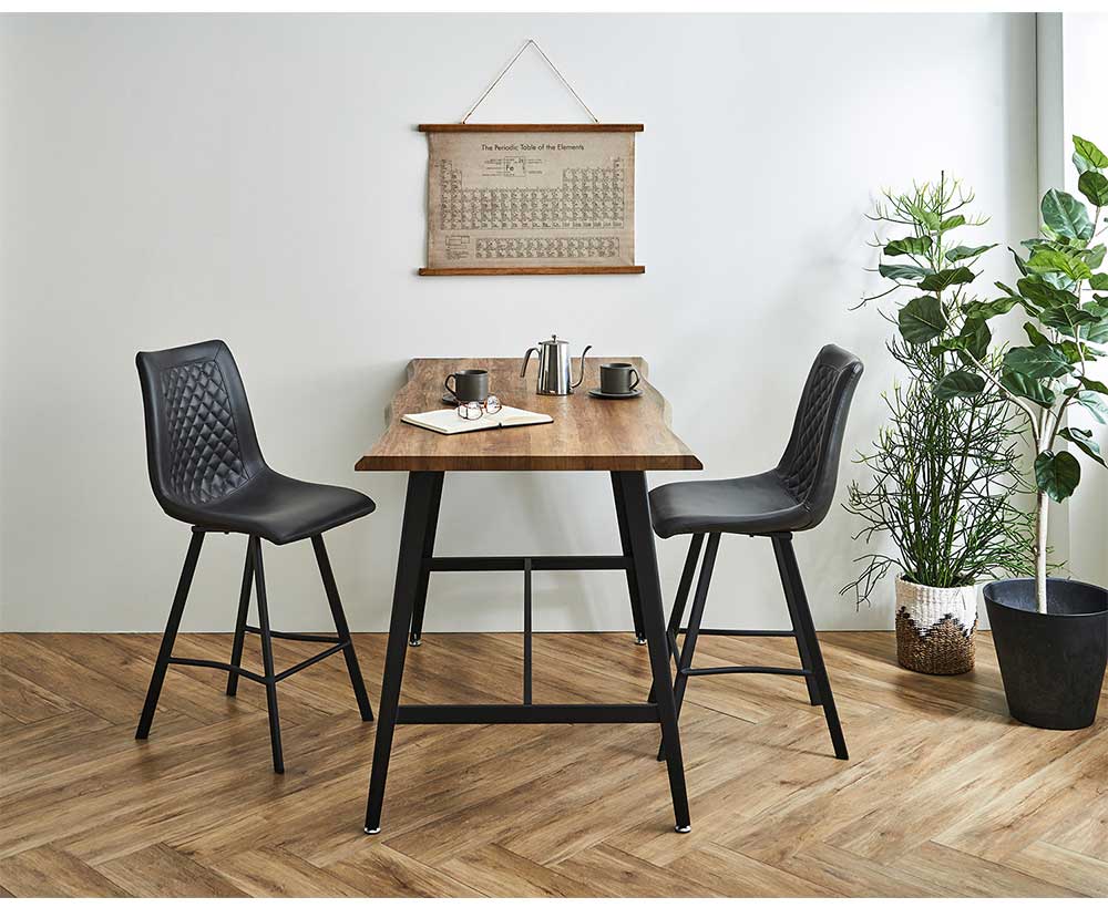 Grace ダイニングセット　90ハイカウンターテーブル　3点セット