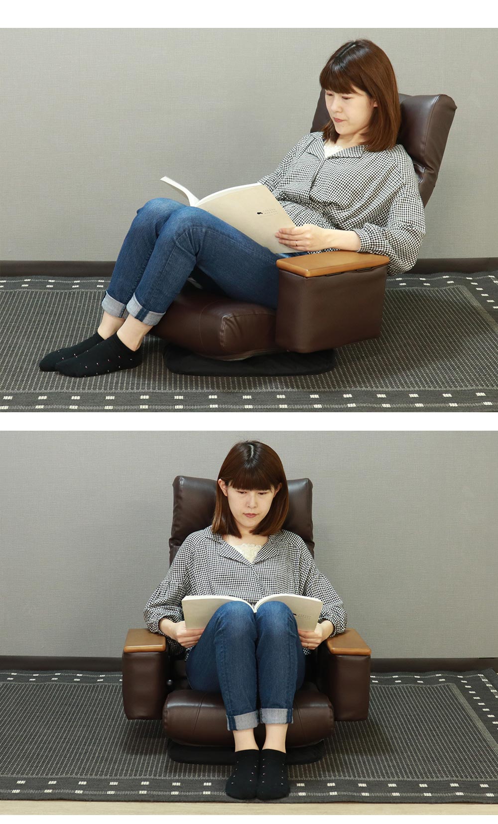 Grace 座椅子 収納付回転座椅子