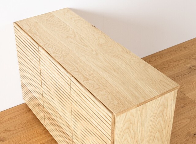 風雅／FUUGA キャビネット W1200（ホワイトアッシュ）