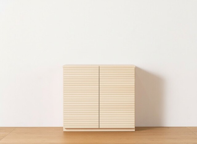 風雅／FUUGA キャビネット W800（ホワイトアッシュ）